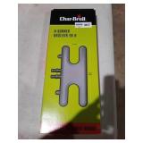 Char-broil H-burner Fits Most Brands 7"x17.75"