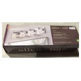 Allen + Roth 4 Light Vanity Bar. Chrome Finish.