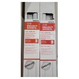 Project Source Vinyl Mini Blinds