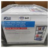 Blue Hawk 5 Tier Shelving Unit