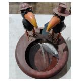Garden Treasures Crow Fountain
