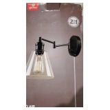 Globe Plug-in Wall Sconce