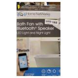 Home Netwerks Bath Fan With Bluetooth Speaker