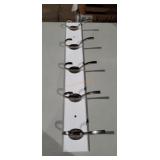 5 Hook Wall Rack