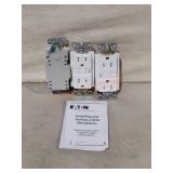 3 GFI Receptacles