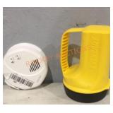 Eveready Flashlight And Smoke Detector Combo