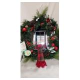 Holiday Living Lantern Wreath