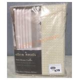 Allen & Roth Fabric Shower Curtain