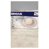 Broan Ventilation Fan With 6" Recessed Light