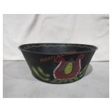 Hand Painted Toleware Type Pan;