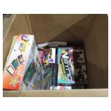 Large Box Lot Of Games;
