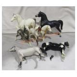 Lot Of Horse Figures;