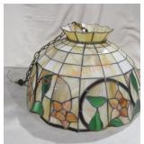 Hanging Stained Glass Leaded Shade Large;