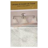 Hampton Bay 3-light Vanity Fixture