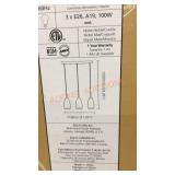 Crash 3-Light Pendant Light