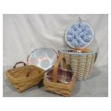 Sewing Basket 2 Longeberger & Collander