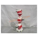 Holt Howard Santa Candle Holders