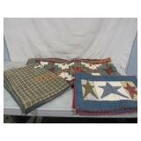 Table Runner 66" & 6 Placemats