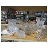 Glassware Lot & More