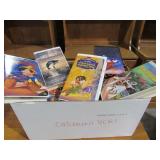 Box Of Childrens Tapes-disney & More