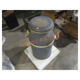 Milk Can 23" High On Board
