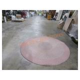 Round Braided Rug 58 1/2" Diameter