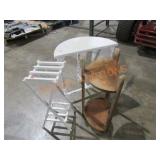 3 Wooden Side Tables Approx 2