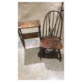 Small Rocking Chair and End table