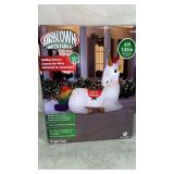 Air blown Inflatable Christmas Unicorn