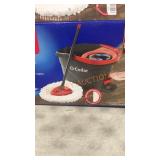 O-Cedar Microfiber EasyWring Spin Mop & Bucket