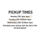 Pickup Times