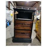 Cabinet w/slat drawers