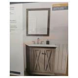 Style Selections Vanity w/top & mirror