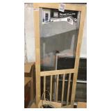 Wood Screen Door