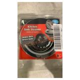 Kitchen Sink Strainer. Hearty Duty Brass Body.