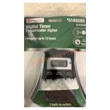 Utilitech Digital Timer Outdoor: Sold as is. No