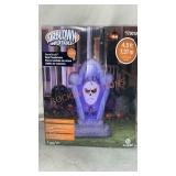 Airblown Inflatable Skull Tombstone