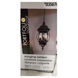 Portfolio Outdoor Hanging Lantern