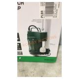 Zoeller Dual Switch Sump Pump