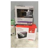 Christmas Lights and Wall Lantern