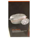 Imusa Roaster, Lid & Meat Rack