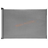 Grey Retractable Safety Gate