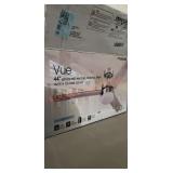 Vue 44" Brushed Nickel Ceiling Fan with Globe