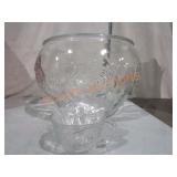 Punch Bowl Set Rose