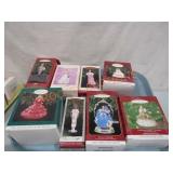 Tray Lot Barbie Ornaments