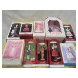 Tray Lot Barbie Ornaments