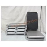 Four CD Cases Largest Approx 7"x 11 1/2"