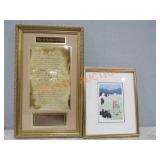 Golf Print Signed & Numbered & 13 Rules