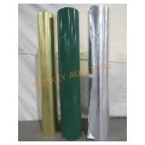 3 26" Rolls Foil Type Paper