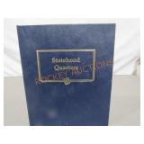 Filled Coin Collector Book Of Statehood Quarters